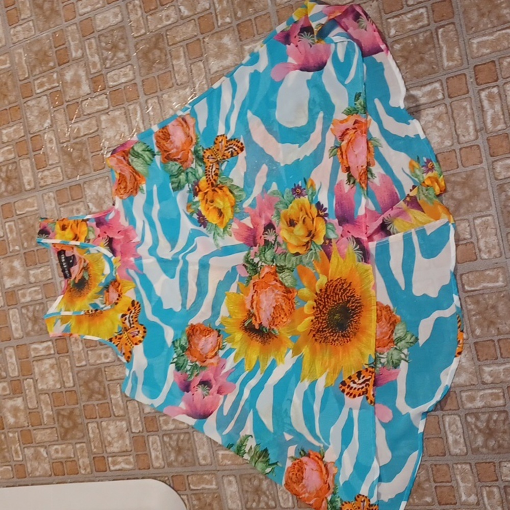 Mirror Image bathing suit cover up women's size xlarge